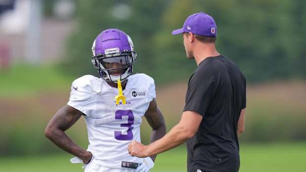 Minnesota Vikings wide receiver Jordan Addison